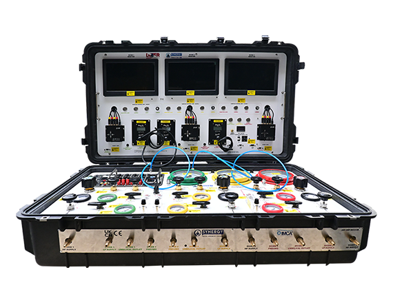 Three diver portable air Panel, D023